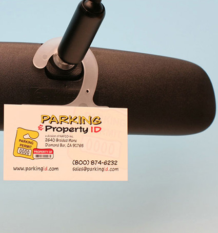 Adhesive Hanger w-business card Adhesive Hanger w-business card