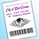 Printed Insert - Custom - 3"w x 4"h - 2Color w/ barcoding on White Pastel paper Printed Insert - Custom - 3"w x 4"h - 2Color w/ barcoding on White Pastel paper