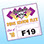 Printed Insert - Custom - 3¼"w x 3"h - 4Color w/ ½" # on White Pastel paper Printed Insert - Custom - 3¼"w x 3"h - 4Color w/ ½" # on White Pastel paper