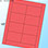 RediPerf Inserts - 8 up. Sheet - 8½"w x 11"h. Insert - 4"w x 2½"h. Color - Rocket Red. RediPerf Inserts - 8 up. Sheet - 8½"w x 11"h. Insert - 4"w x 2½"h. Color - Rocket Red.