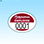 CurvKut Decals - Back Mount - 2¾"w x 2"h w/ ½" # - Oval, Vinyl CurvKut Decals - Back Mount - 2¾"w x 2"h w/ ½" # - Oval, Vinyl