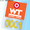EconoQuick Decals - 3"w x 4"h w/ 1" # in Gold. Clear Poly - back adhesive EconoQuick Decals - 3"w x 4"h w/ 1" # in Gold. Clear Poly - back adhesive