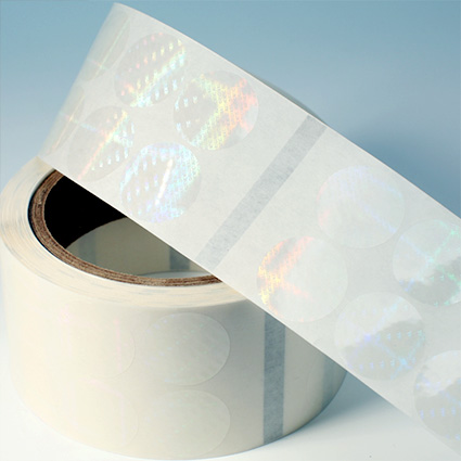 Hologram Tamper-Evident Decals - on a roll Hologram Tamper-Evident Decals - on a roll