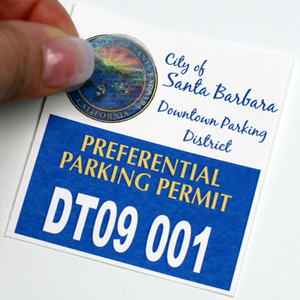 Hologram Tamper-Evident Decals - apply on a RediPerf Insert Hologram Tamper-Evident Decals - apply on a RediPerf Insert
