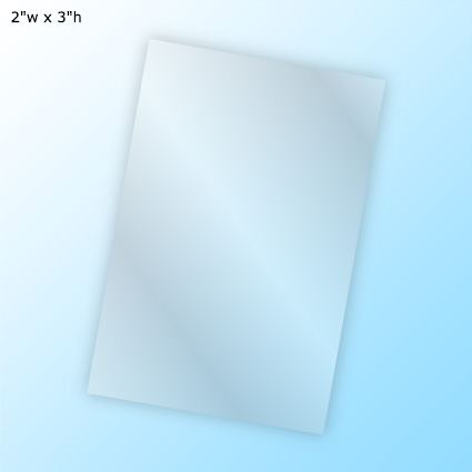 Square Kut Decals - Face Mount - 2"w x 3"h Square Kut Decals - Face Mount - 2"w x 3"h