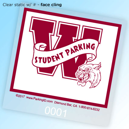 Square Kut Decals - Face Mount - Clear static w/ face cling w/ # Square Kut Decals - Face Mount - Clear static w/ face cling w/ #