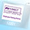 Square 2x2 w/Tab Decal - Clear polyester - face adhesive and # Square 2x2 w/Tab Decal - Clear polyester - face adhesive and #