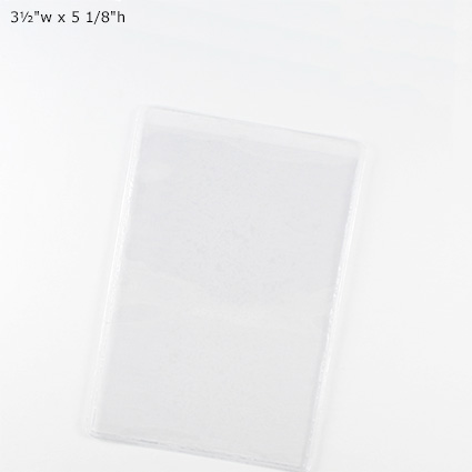 Adhesive Pockets - 3½"w x 5⅛"h Adhesive Pockets - 3½"w x 5⅛"h