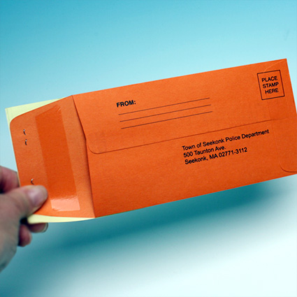 Carbon Tickets - Orange envelope Carbon Tickets - Orange envelope
