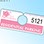 Hefty Hang Tags - 5"w x 2"h - Kwik. 1Color w/ ½" #