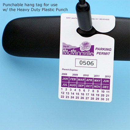 Hefty Hang Tags - Poly 3"w x 4¾"h, punchable for use w/ the Heavy Duty Plastic Punch Hefty Hang Tags - Poly 3"w x 4¾"h, punchable for use w/ the Heavy Duty Plastic Punch